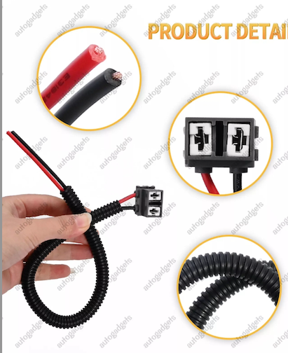 Wire Harness Male Socket 1 in female socket - 64210