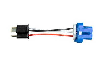 9007 TO H4/9003 3-Pin Bulb Conversion Adapter Plug - 34207