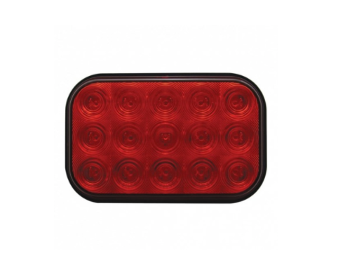 Stop/Tail/Turn Light Light LED 3-1/2" X 5-1/4" Red - 571.LD45R15