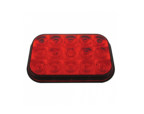 Stop/Tail/Turn Light Light LED 3-1/2" X 5-1/4" Red - 571.LD45R15