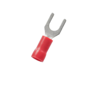 22-18 AWG #10 STUD VINYL SPADE TERMINAL, 19 PCS - 98046