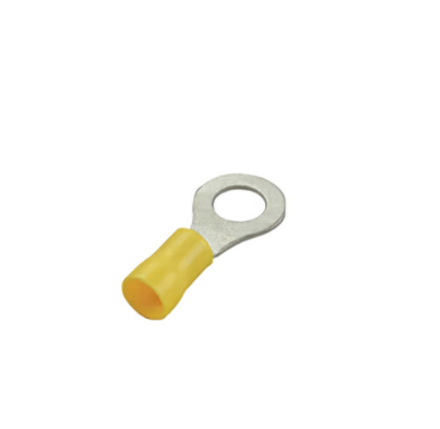 12-10 AWG #10 STUD VINYL RING TERMINAL, 14 PCS -98083