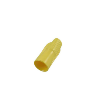 22-12 AWG Tan/Yellow Soft Vinyl Twist Connector, 6 PCS -98095