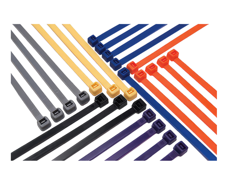 4" UV Black Nylon Wire Tie 18 lbs, 31 pcs - 98264