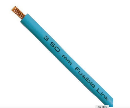 Fusible Link Wire - 10 AWG, Orange, 1 FT- 98129