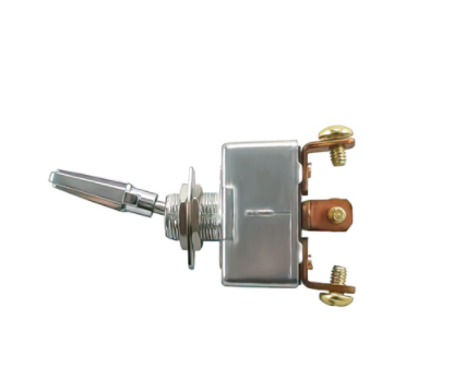 All Metal Heavy Duty Toggle W/ 3 Screw Terminals 50 AMP 12V S.P.S.T. ON/OFF/ON 1 PC - 98381