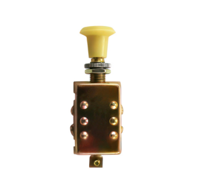 16 AMP 12V Universal HD OFF/ON/ON Fused Pull/Push Switch W/ 1/2" Mounting Stem, 1 PC - 98385