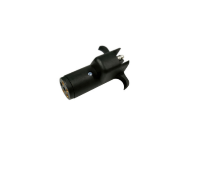 6-Pole Round To 4-Way Flat M/FM Trailer Plug Adapter, 1 PC - 98407