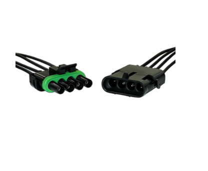 14 AWG Weather Pack Assembly M/FM Quad Cavity, 1 SET - 98393