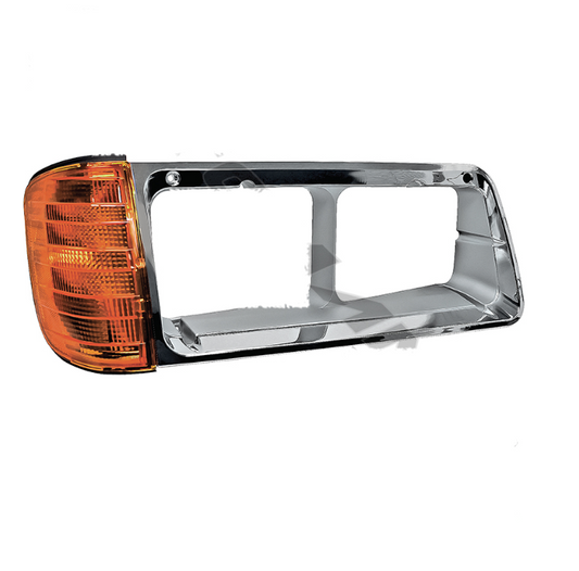 Bezel w/Signal Lamp Chrome Freightliner 564.46046