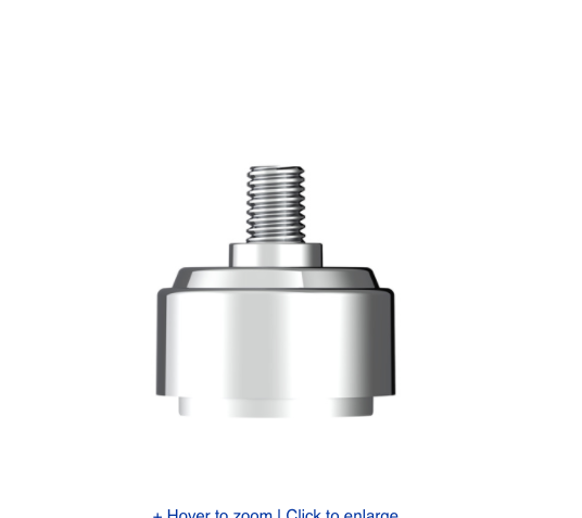 1/2"-13 Chrome Thread-On Shift Knob Mounting Adapter for Eaton Fuller Style 9/10 Shifter - 70799B