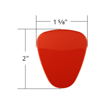 Plastic Cover for 9/10/13/15/18 Speed Gearshift Knob - Cadmium Orange - 71008