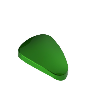 Plastic Cover for 9/10/13/15/18 Speed Gearshift Knob Emerald Green - 71010
