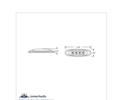 4 LED Reflector Clearance/Marker Light  -  39398