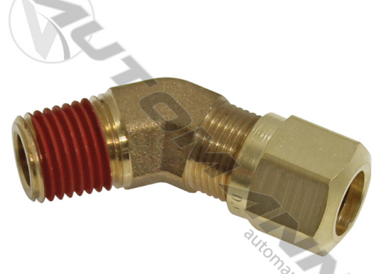 45 Degree Male Elbow DOT 3/8" x 1/4NPT - 177.14746B
