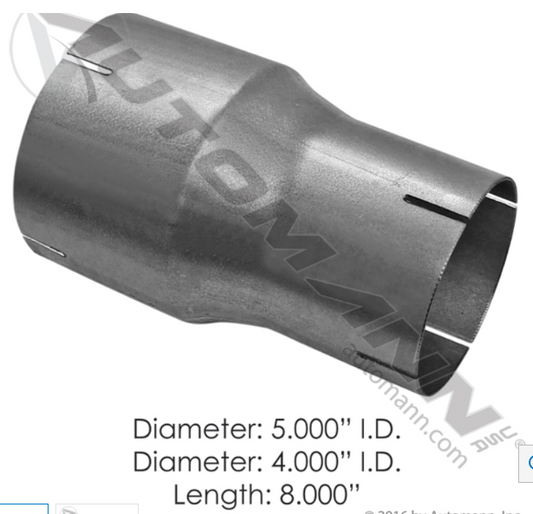 Adapter 5" X 4" ID - 562.U80540A