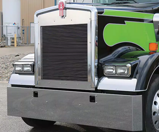 18" Standard Mount Mitered Bumper for KW W900L  - C954050-18MT