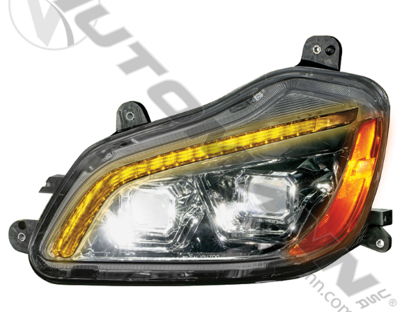 Left Headlamp Projector Chrome Kenworth - 564.590101C