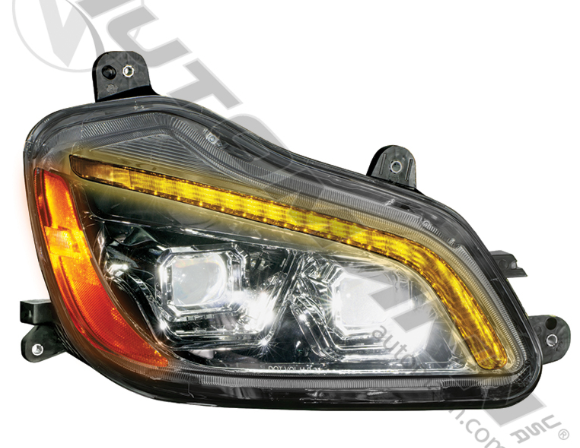 Right Headlamp Projector Chrome Kenworth - 564.590102C