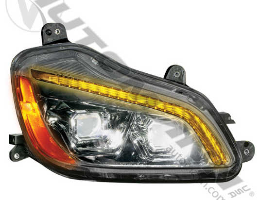 Right Headlamp Projector Chrome Kenworth - 564.590102C