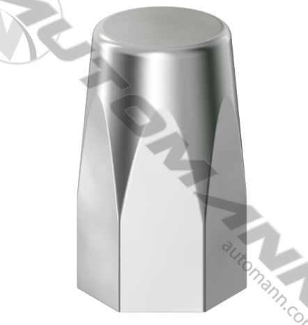 Chrome Plastic Push On 1-1/2in  -  562.A4027CP