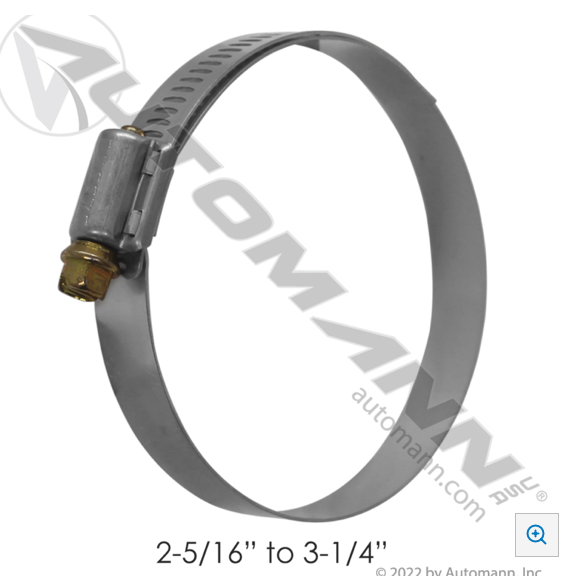Lined Clamp 2.31" to 3.25" Breeze - 561.21444-B