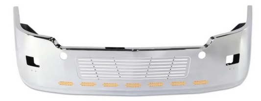 22" Set Back Axle Bumper with Vent Grill for Freightliner Cascadia - FL-118C