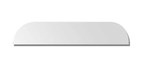 Freightliner FLD & Classic 5.75"" Lowered Look Window Panels - VF110018