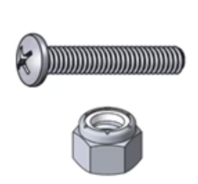 Stainless Steel Bolt & Nut   1''  - GCS1BOLT