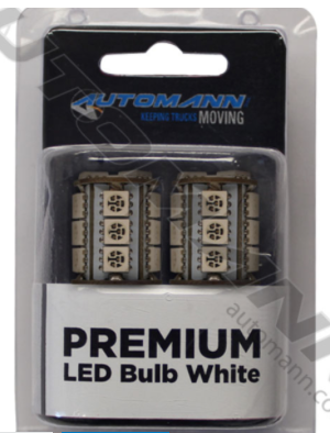LED Bulb 1156 White 2pcs Premium - 571.LD1156W18P-2