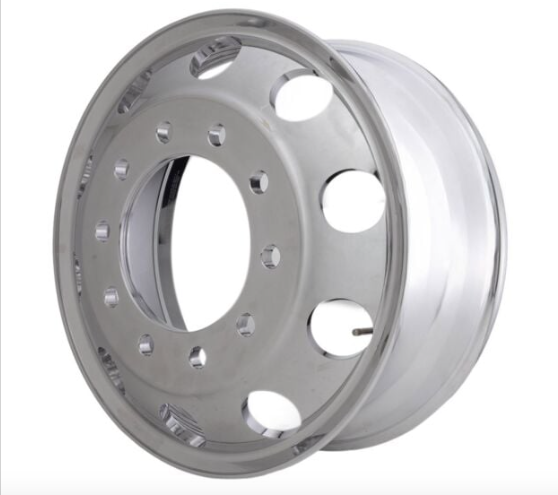 24.5X8  25 New Aluminum Wheels  7 Holes Both Sides Polish - TE-245825ALHPP