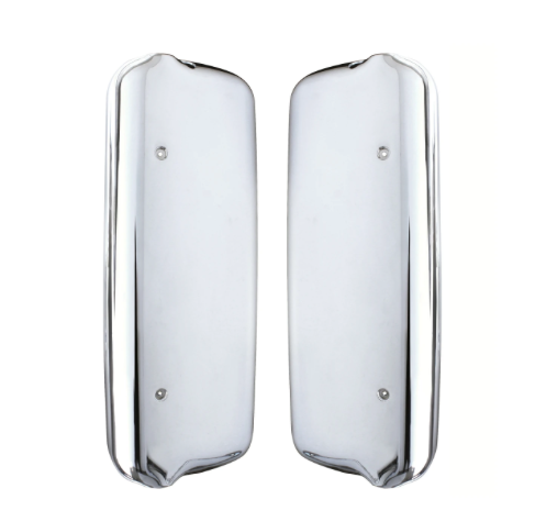 Chrome Mirror Cover Set For 2005-2010 Freightliner Century & 2005-2020 Columbia  -  42060