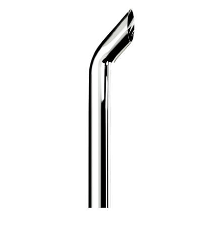 6" X 108" Cowboy Tip, 1 Piece Exhaust Pipe, No Reduction  - EXP6108C