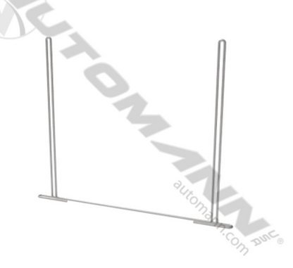 Anti-Sail Bracket Stainless Steel  -  562.804