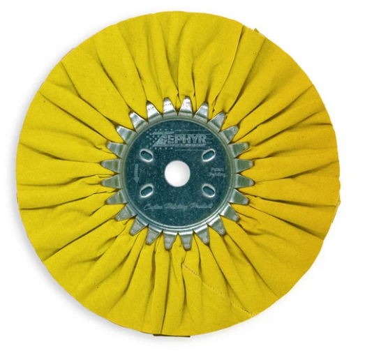 10'' Standard Airway Buffing Wheels Yellow - AWY58-10MT