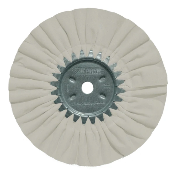 10''Standard Airway Buffing Wheels  White Untreated  - AWW58-10HR