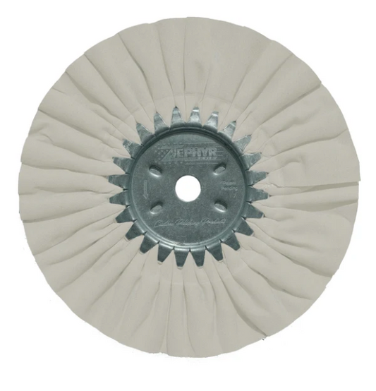 10''Standard Airway Buffing Wheels  White Untreated  - AWW58-10HR