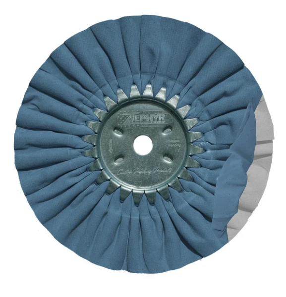 10'' Airway Buffing Wheels Signature Series Blue /White -AWB58-10SS