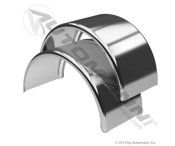 Fender Full Round Smooth SS Pair -  562.9301-14