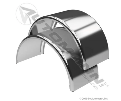 Fender Full Round Smooth SS Pair -  562.9301-14