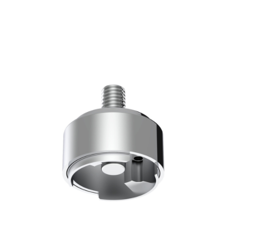 1/2"-13 Chrome Thread-On Shift Knob Mounting Adapter for Eaton Fuller Style 9/10 Shifter - 70799B