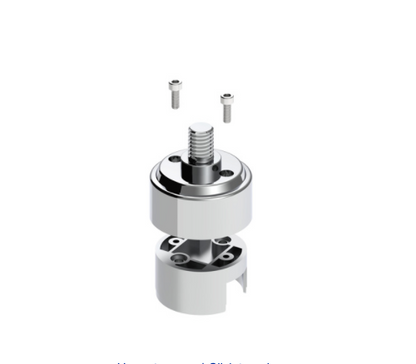 1/2"-13 Chrome Thread-On Shift Knob Mounting Adapter for Eaton Fuller Style 9/10 Shifter - 70799B