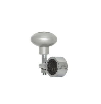 Heavy Duty Steering Wheel Spinner Liquid Silver  -  70366