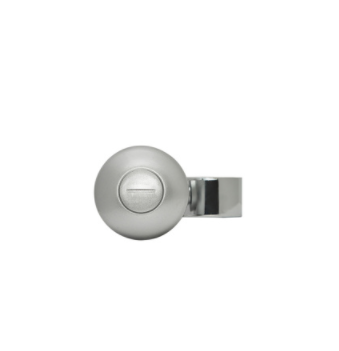 Heavy Duty Steering Wheel Spinner Liquid Silver  -  70366
