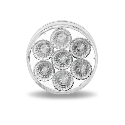 2.5" Dual Revolution Red Marker to Blue Auxiliary Led Light   -  TLED-2HXRB