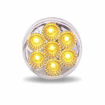 2" Dual Revolution Amber Marker to Green Auxiliary LED Light   -  TLED-2XAG