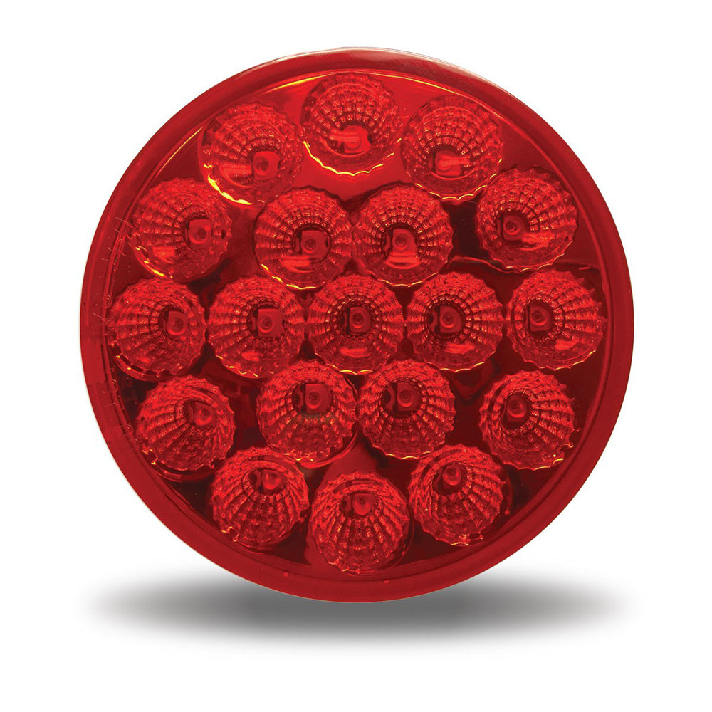 4 INC RED STANDARD LED STOP, TURN & TAIL LIGHT  -  TLED-419R