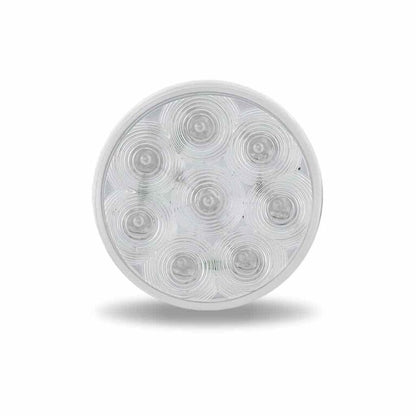 4 INCH CLEAR RED STOP, TURN & TAIL LED FLEET LIGHT  -  TLED-48CR