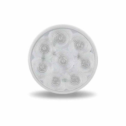 4 INCH CLEAR RED STOP, TURN & TAIL LED FLEET LIGHT  -  TLED-48CR