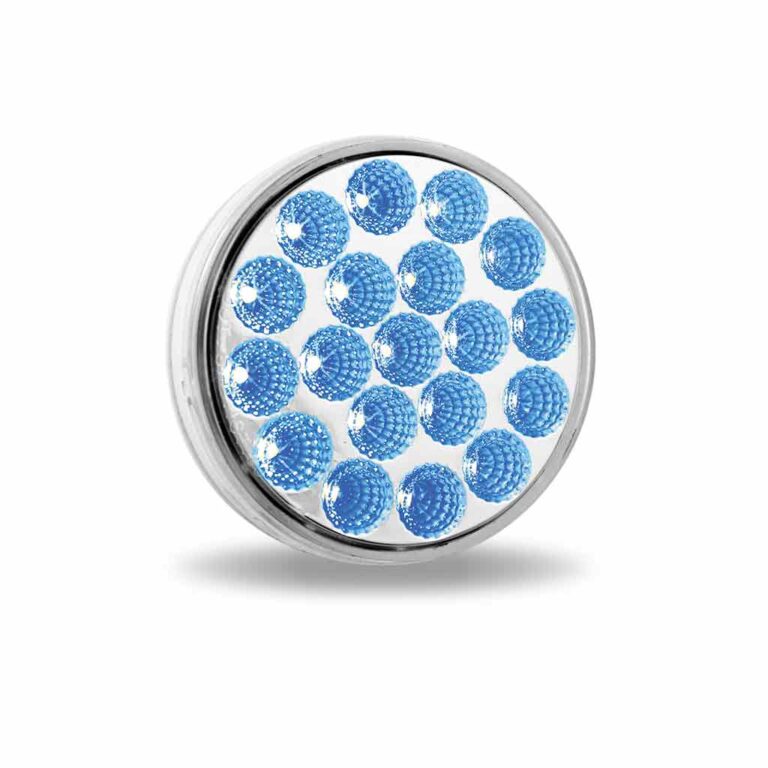 4" Dual Revolution Amber Marker to Blue Auxuliary Led Light - TLED-4XAB